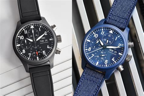 iwc top gun la storia|iwc chronograph top gun.